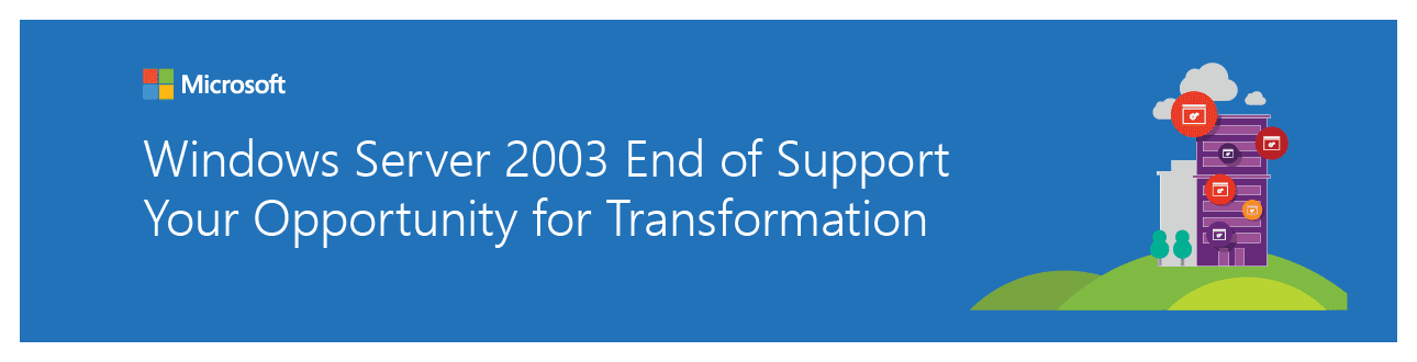 windows server 2003 end of support